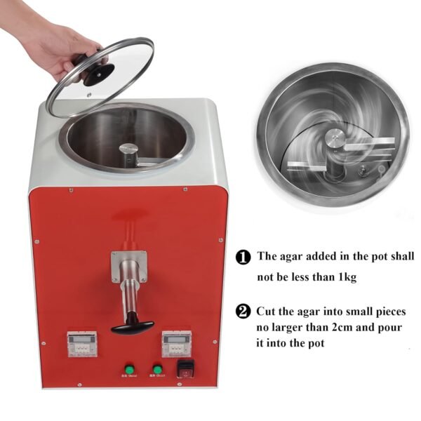 AGAR MIXING MACHINE / AGAR MIXER / DENTAL AGAR MIXER / DUPLICATING MATERIAL MIXER